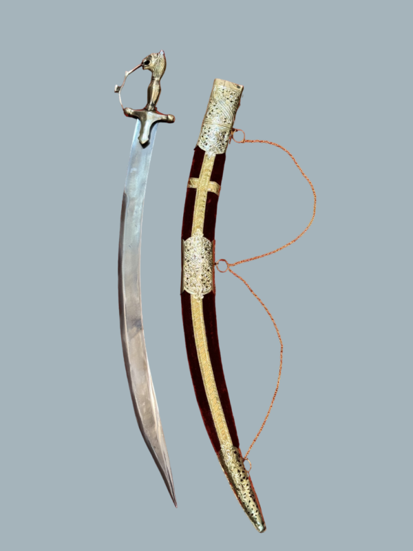CEREMONIAL LION HEAD KIRPAN - Image 2