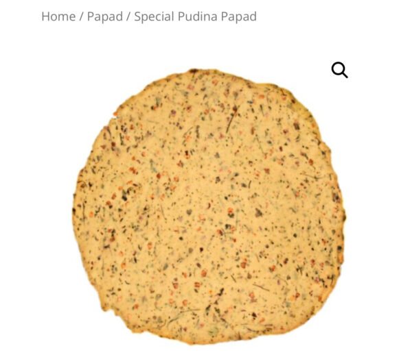 Special Pudina Papad