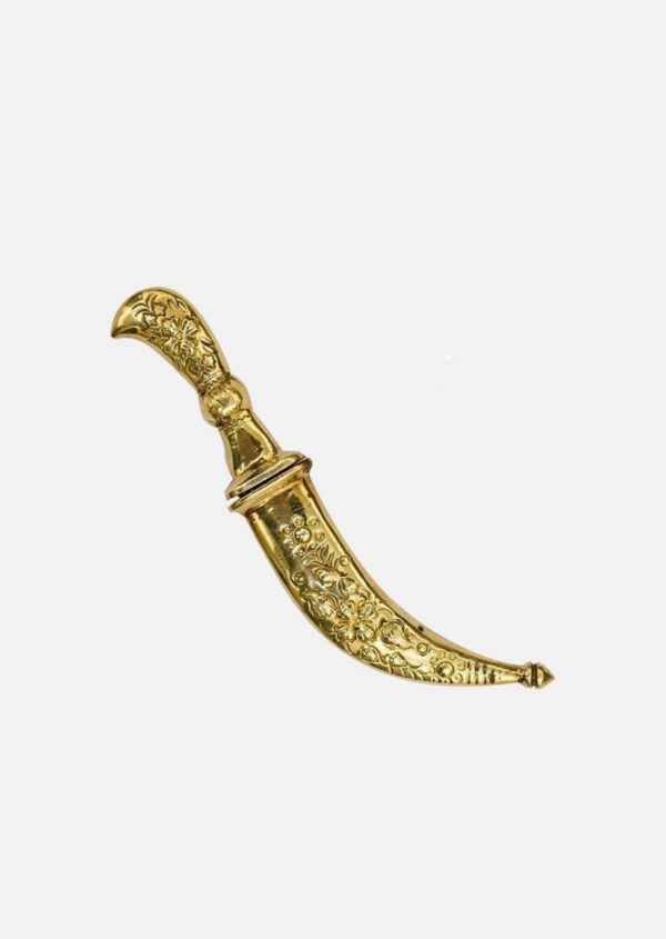 Gold Kirpan 7 INCHES