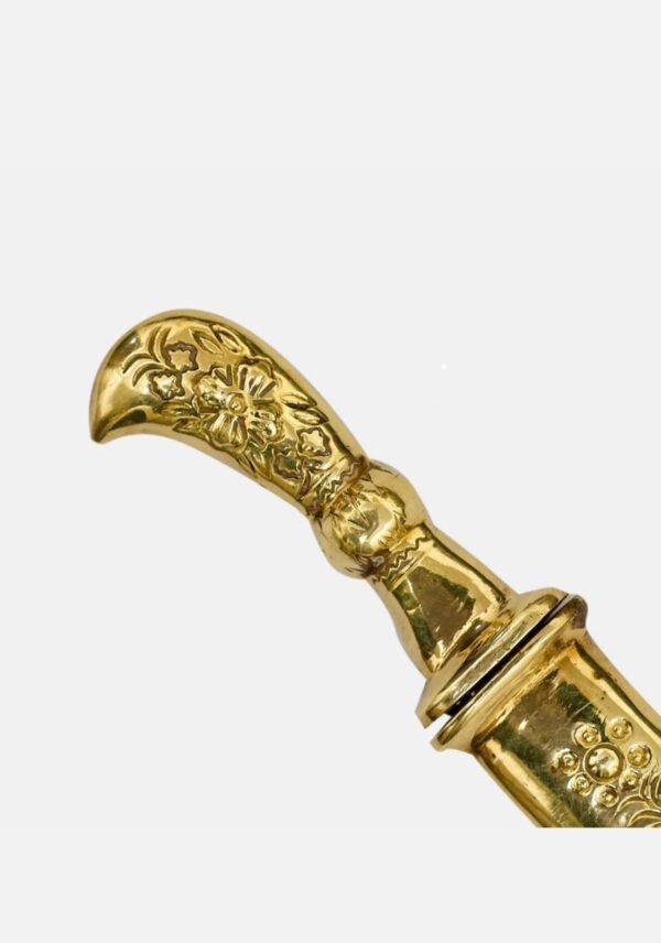 Gold Kirpan 7 INCHES - Image 3